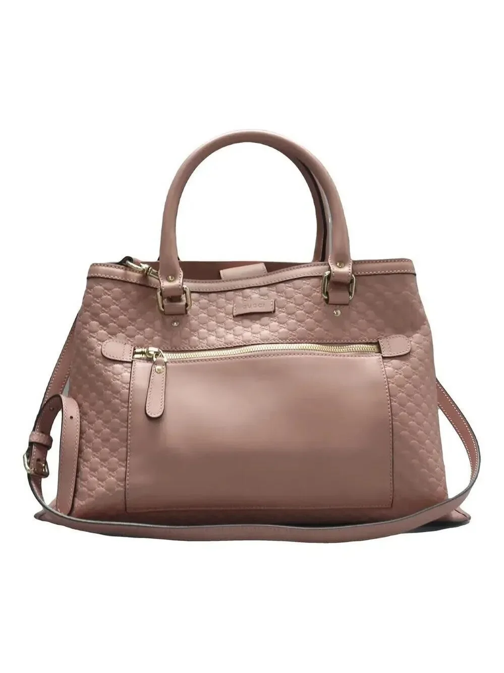 GUCCI Pink Leather Satchel 674-021025